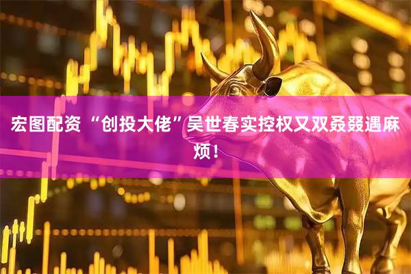 宏图配资 “创投大佬”吴世春实控权又双叒叕遇麻烦！